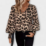 Stine - Stilet Leopard Bluse