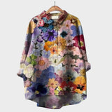 VICTORIA | BLOUSE WITH FLORAL PATTERN