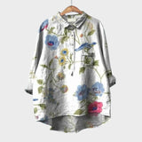 VICTORIA | BLOUSE WITH FLORAL PATTERN