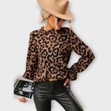 Carla - Leopardbluse