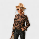 Carla - Leopardbluse