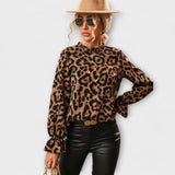 Carla - Leopardbluse