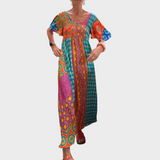 Mille – Elegant paisley midikjole