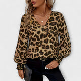 Stine - Stilet Leopard Bluse
