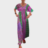 Mille – Elegant paisley midikjole