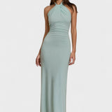 BENEDICTE | Halter Maxi kjole