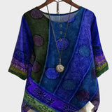 ANDREA | Bohemefarvet top