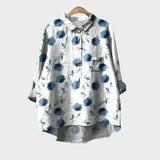Emma | Klassisk Blomster Bluse