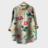 Emma | Klassisk Blomster Bluse