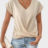 MIA | CASUAL T-SHIRT WITH V-NECK