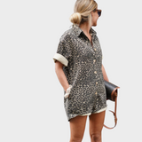 Nikki - Leopard Print Jumpsuit