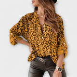 Clara - Moderne Leopard Bluse