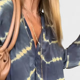 KIM | Boho stribet maxi-kjole