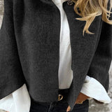 IVY™ - ROUND NECK WOOL COAT