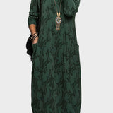 Cassie™ - Casual Rund Hals Vinterkjole