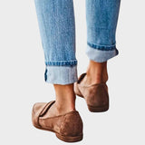 København™ | Ruskind Loafers med Spids Tå