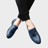 William | Vævede Læder Slip-On Loafers