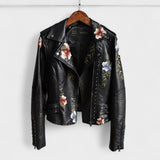 Lotte | Stilfuld Floral Biker Jakke