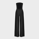CLARA | Stilfuld stropløs jumpsuit