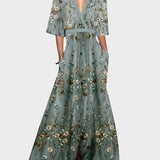 GRACE | ELEGANT FLORAL DRESS