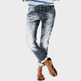 FLORENCE - STRETCH DENIM PANTS