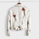 Lotte | Stilfuld Floral Biker Jakke