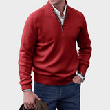 Kasper | Elegant cashmere sweater med lynlås
