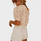 PAULA | Blomsterbluse med sommerlig charme