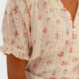 PAULA | Blomsterbluse med sommerlig charme