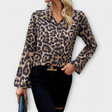 Caroline – Trykt Bluse