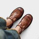 NORA | ELEGANTE MARY JANES I LÆDER