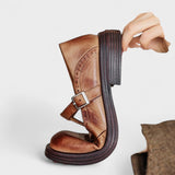 NORA | ELEGANTE MARY JANES I LÆDER