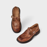 NORA | ELEGANTE MARY JANES I LÆDER