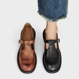 NORA | ELEGANTE MARY JANES I LÆDER