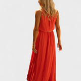 DAGNY | Sommerkjolen Orange