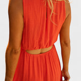 DAGNY | Sommerkjolen Orange