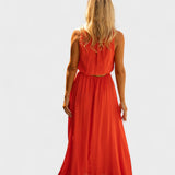 DAGNY | Sommerkjolen Orange